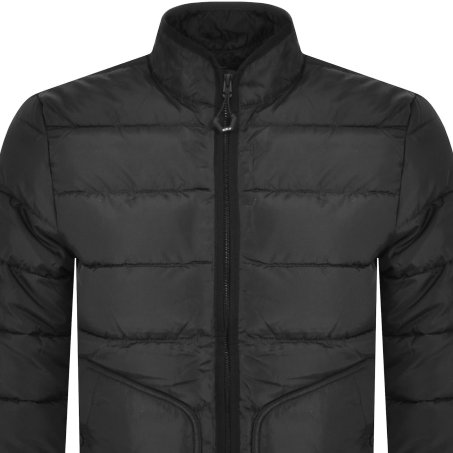 Replay Padded Jacket Black